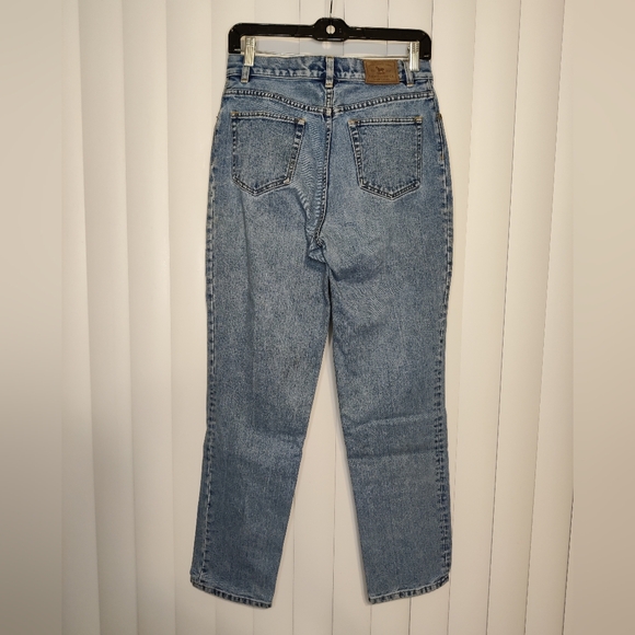 Lauren Jeans Co./Ralph Lauren Straight Leg Denim Jeans - Picture 2 of 3
